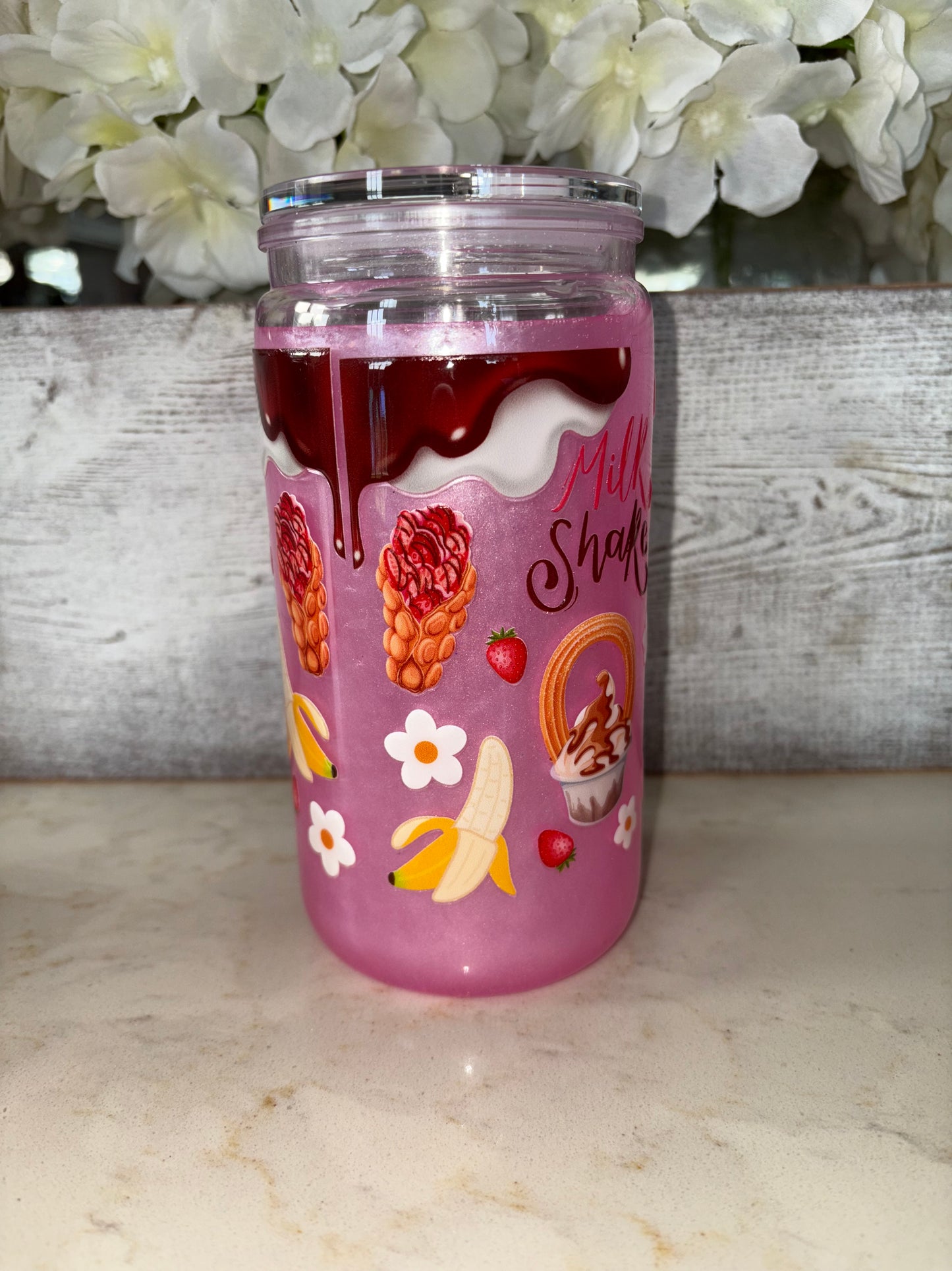 16oz acrylic mica powder