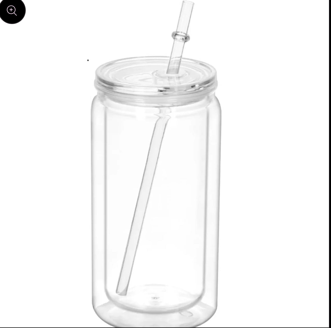 16oz plastic Snowglobe Please Add Decal Separately