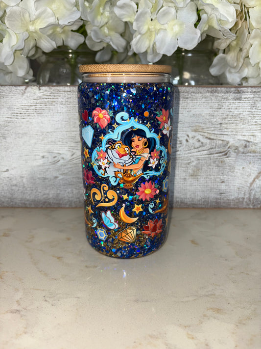 16oz glass snowglobe