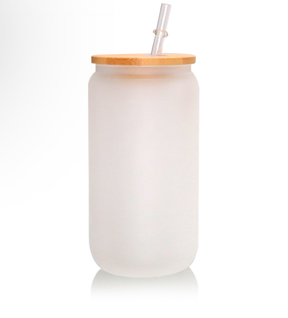 16oz frosted NON-glitter please add decal separately