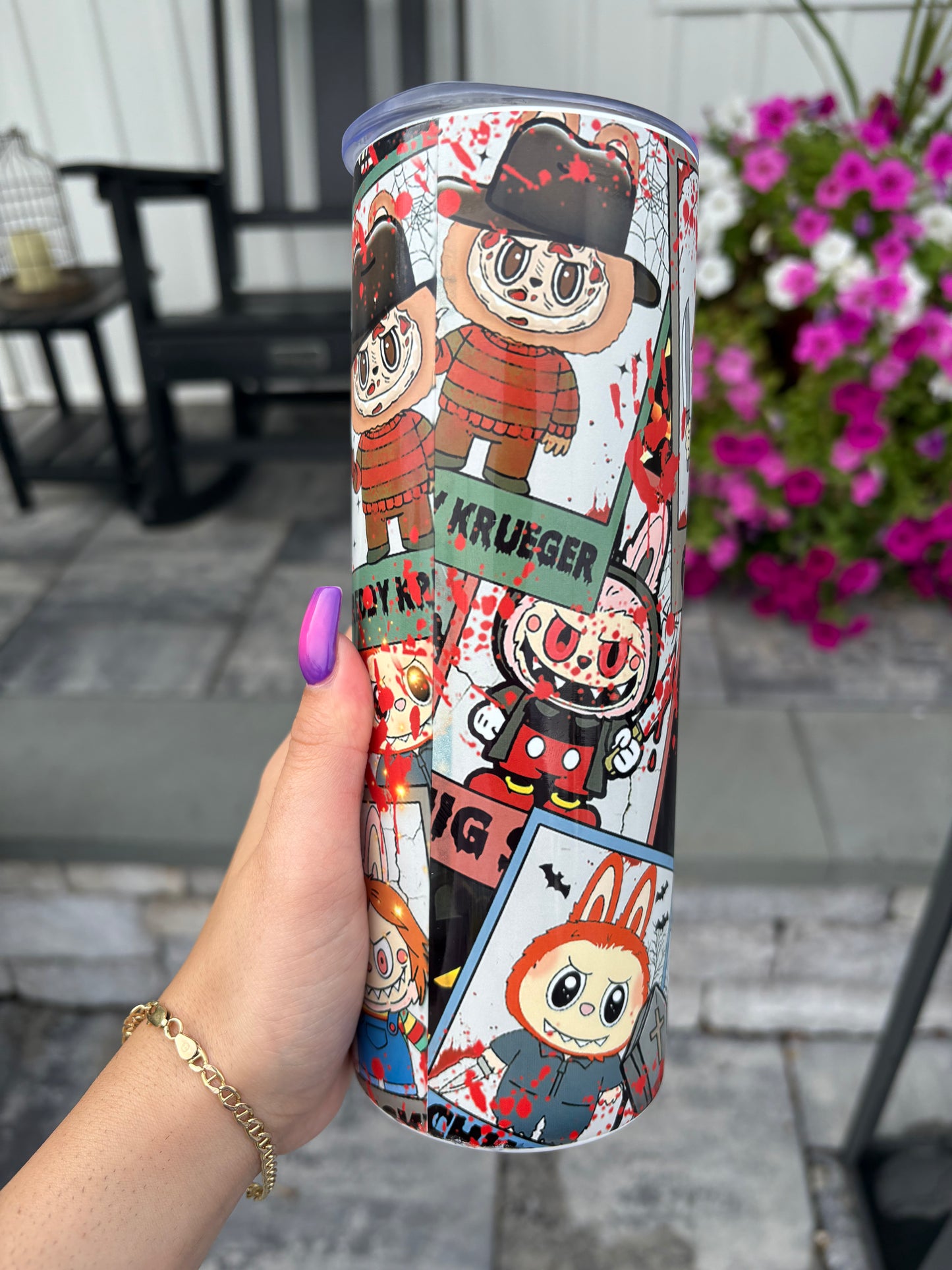 Labubu Horror 20oz Tumbler