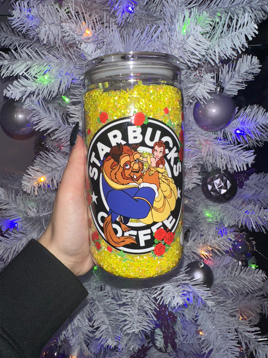 Belle Rhinestone Filled 16oz