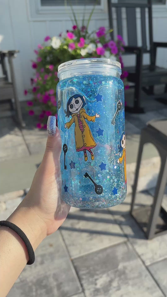 Coraline 16oz acrylic Snowglobe