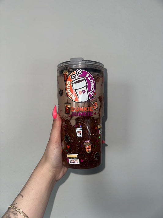 18oz DD acrylic snowglobe